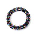 Pansexual pride bracelet, chainmail stretchy box chain