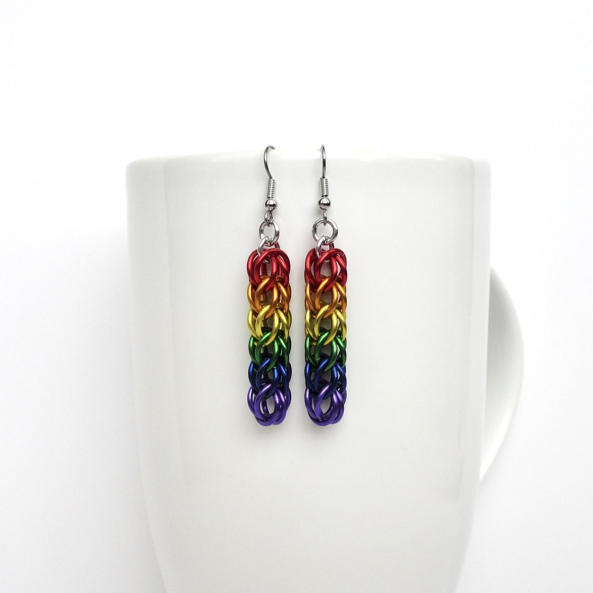 Gay pride earrings online