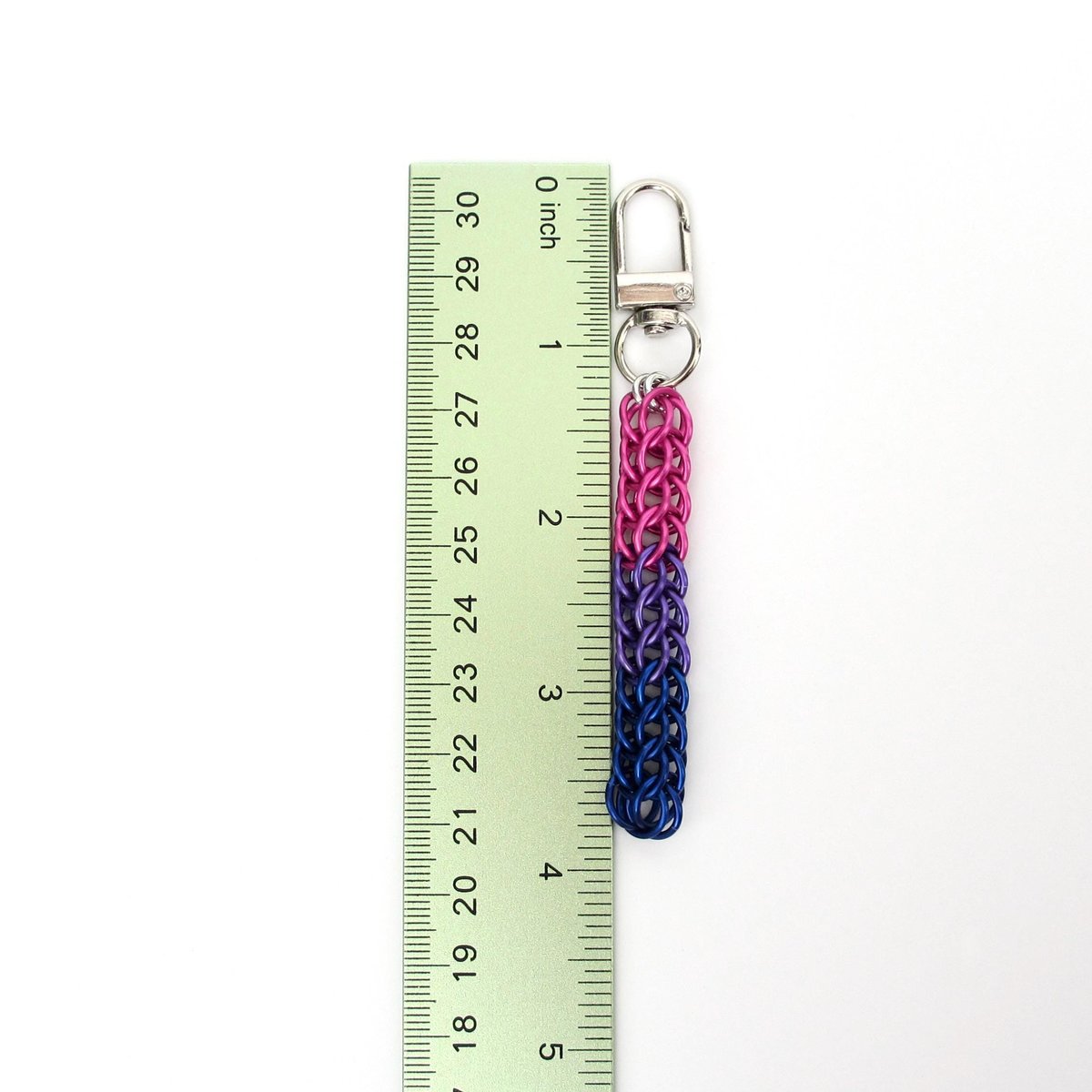 LGBTQ+ Pride Bag Charms, Choose Your Flag, Chainmail Accessories